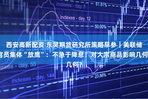 西安高新配资 东吴期货研究所策略早参｜美联储官员集体“放鹰”：不急于降息！对大宗商品影响几何？