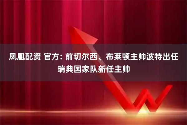 凤凰配资 官方: 前切尔西、布莱顿主帅波特出任瑞典国家队新任主帅