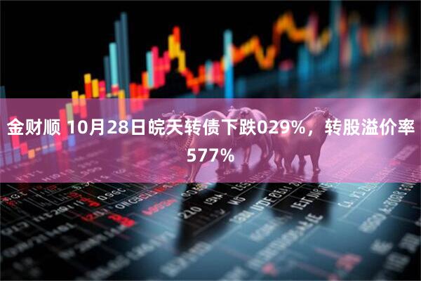 金财顺 10月28日皖天转债下跌029%,转股溢价率577%